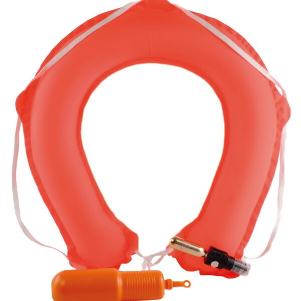 horseshoe self-infl. lifebuoy