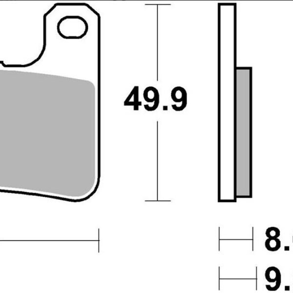 Sbs Brakepads Dual Sinter 2
