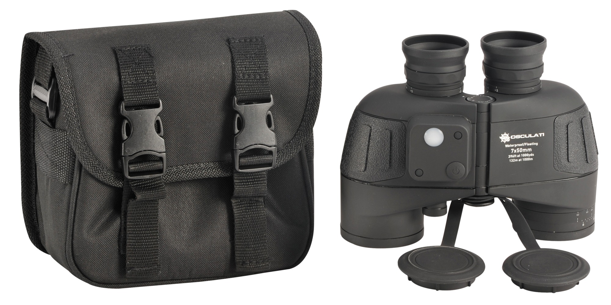 Osculati proffesional binoculars 7*50 with compass