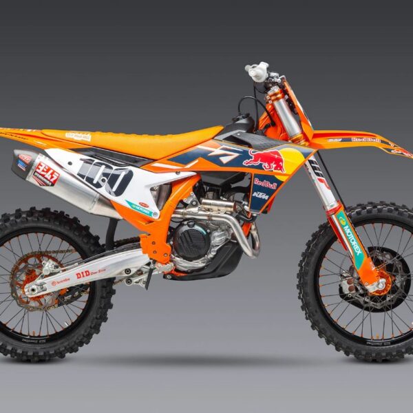 Yoshimura Full System Exhaust Ktm/Husqvarna SX-F/FC450 RS-12 Sign. FS/SS/SS/CF