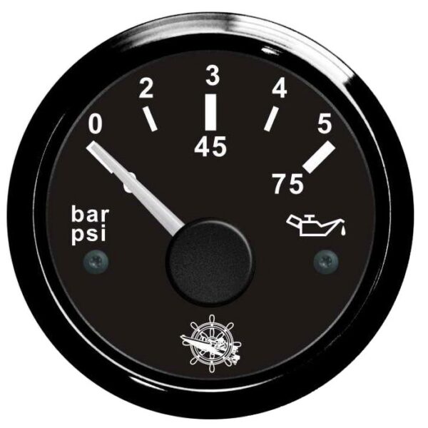 Osculati Oil pressure Gauge 0-5 bar 12/24v