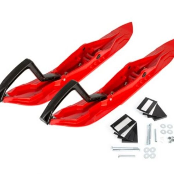 Kimpex Rush Ski pair Red inc. runners / adaptors