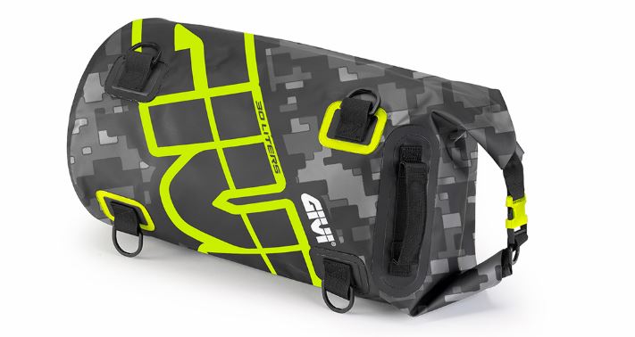 Givi EA114CM waterproof bag 30ltr black/grey/yellow