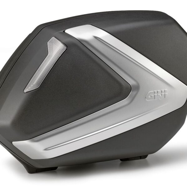Givi V37 Tech pair of blacksidecases with smoke reflectors