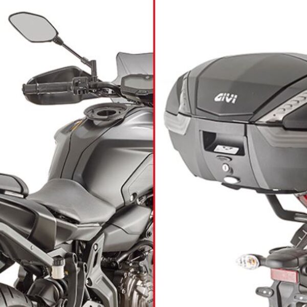 Specific rear rack for MONOKEY® or MONOLOCK® top case MT-07 2018-