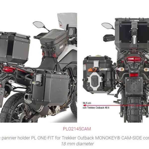 GIVI RAPID RELEASE SIDE CASE HOLDER