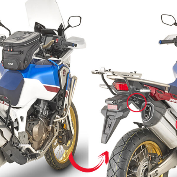 Givi Specific kit to install the PLR1161/PL1161CAM without the Monorack CRF1000L