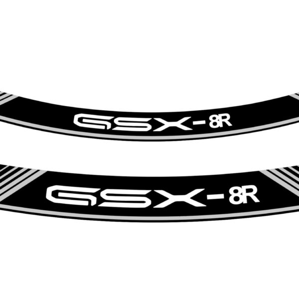 Puig Kit 8 Rim Strips Suzuki Gsx-8R C/Silver