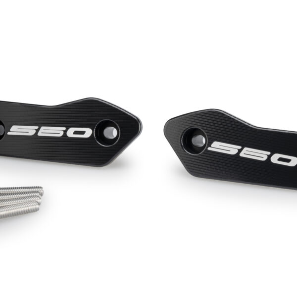 Puig Rearview Mirror Caps Yamaha T-Max 560 25' C/Black