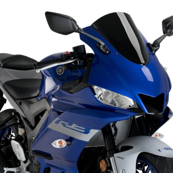 Puig R-Racer Screen Yamaha Yzf-R3 19' C/Negre