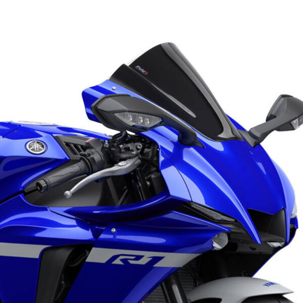 Puig Z-Racing Screen Yamaha Yzf-R1 20' C/Black
