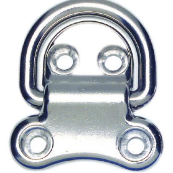 Osculati 4-hole foldable ring AISI316 45x45mm
