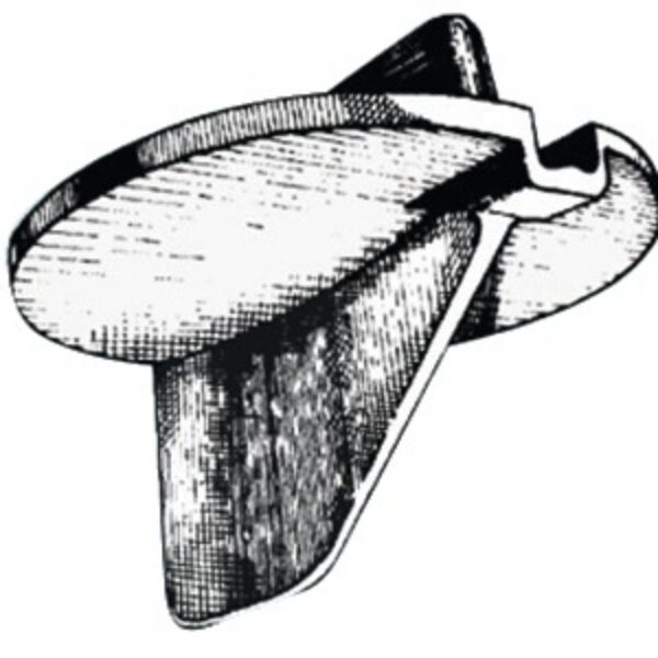 Osculati anode fin (zinc) Yamaha 75-130HP
