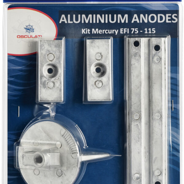 Osculati anode kit (alu) Mercury 75/80/90/100/115 EFI
