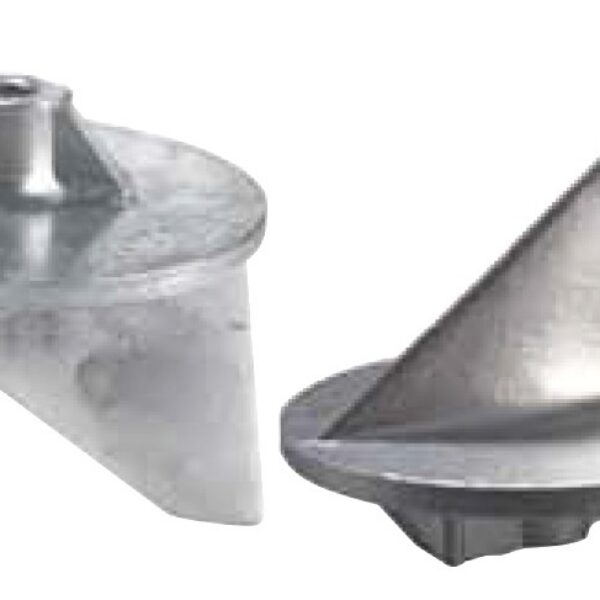 Osculati anode fin (zinc) Honda/Mercury/Mercruiser