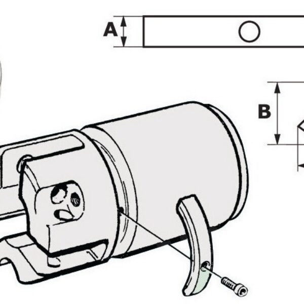 Osculati anode (zinc) Volvo Penta (3858399)