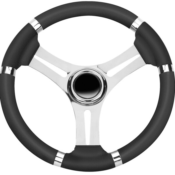 Osculati Steering wheel black wheel 350 mm