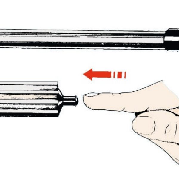 extension rod with earthing