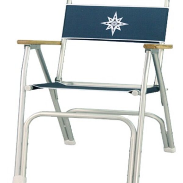 Osculati alum.fold.chair BEACH blue