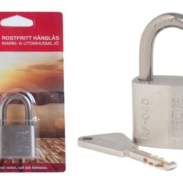Bema RF-040 Padlock 7mm/26.5mm/20mm Stainless steel