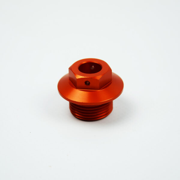 Scar Steering Stem Nut & Tool - Ktm/Husaberg All - Orange Color