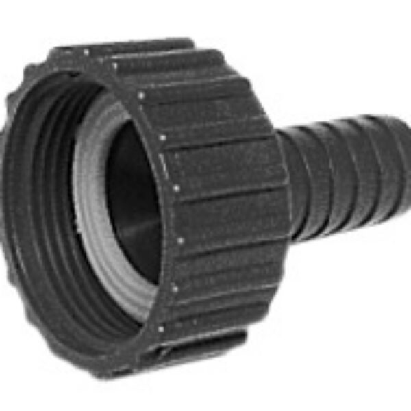 Swivelling hose adaptor 90° 30 mm