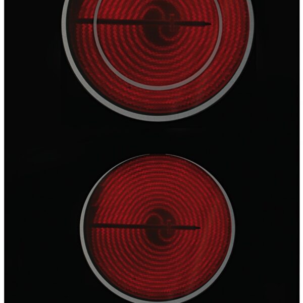 Touch control glass ceramic hob