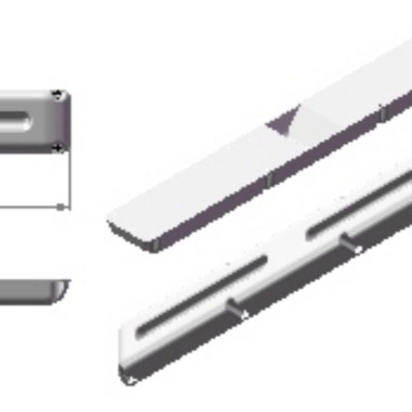 Dan-Fender Mini Multi Dock Fender white 950 x 120 x 52mm