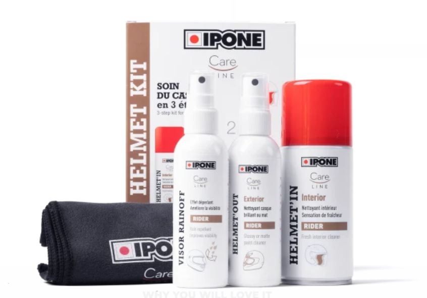 Ipone Helmet Kit (Care/Cleaner)