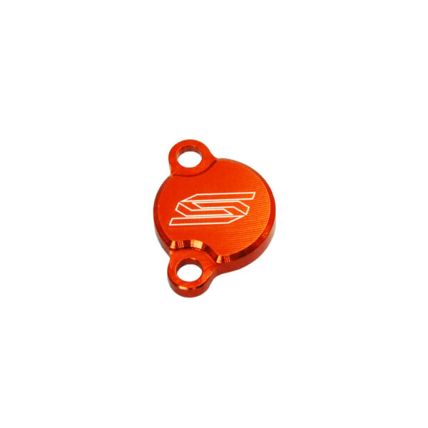 Scar Rear Brake Reservoir Cover Ktm Orange