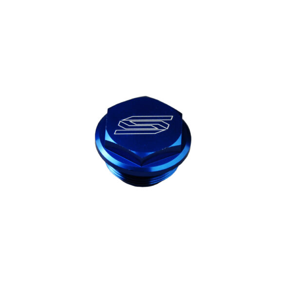Scar Rear Brake Reservoir Cover - Ktm/Husqvarna/Sherco/Husaberg Blue color