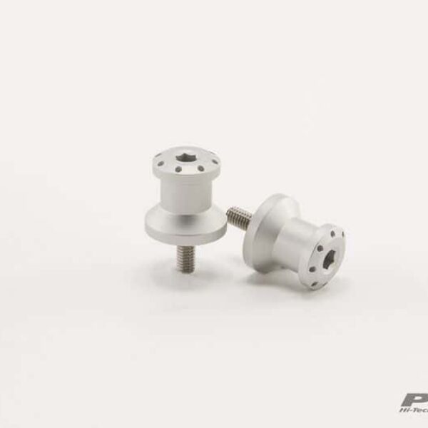 Puig Spools By Pair Hi-Tech Parts Diam.6Mm C/Silver