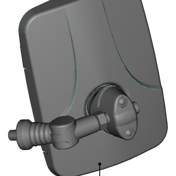 DFK Mirror (1pcs.) "SMAT Nord" Can Am Maverick Polaris RZR 1000 Ranger 1000 XP
