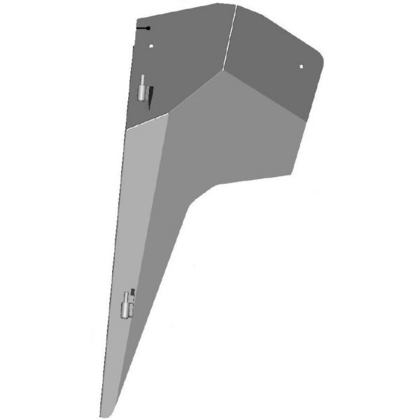 DFK Left Door base assembly Yamaha YXZ 1000 R