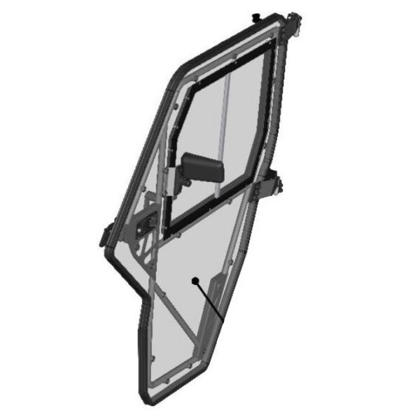 DFK Door assembly Left front Can-Am Traxter Max