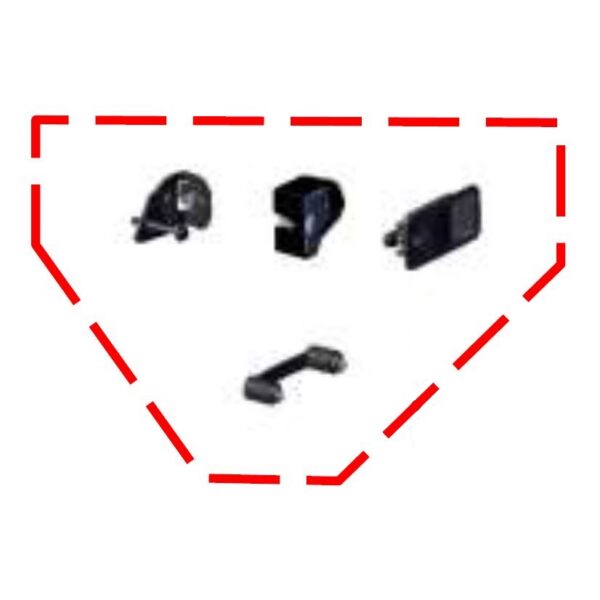 DFK Left door lock and stop kit Can-Am Traxter