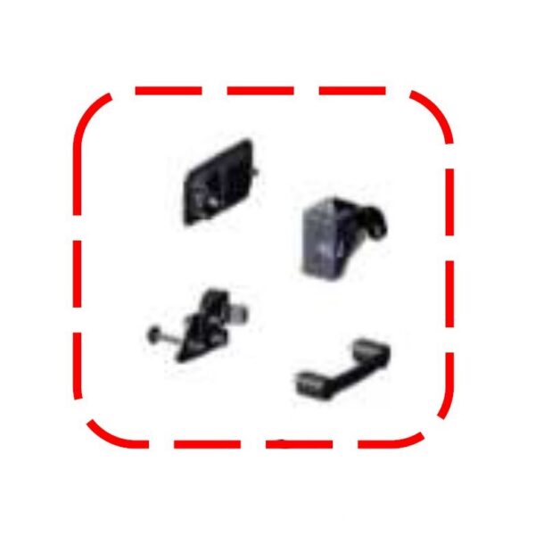 DFK Right door lock and stop kit Can-Am Traxter