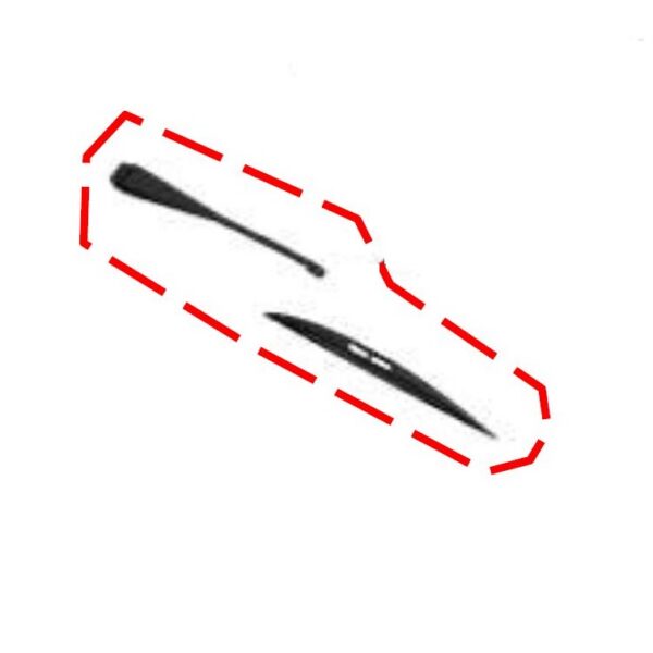 DFK Wiper arm + blade Can-Am Maverick Trail