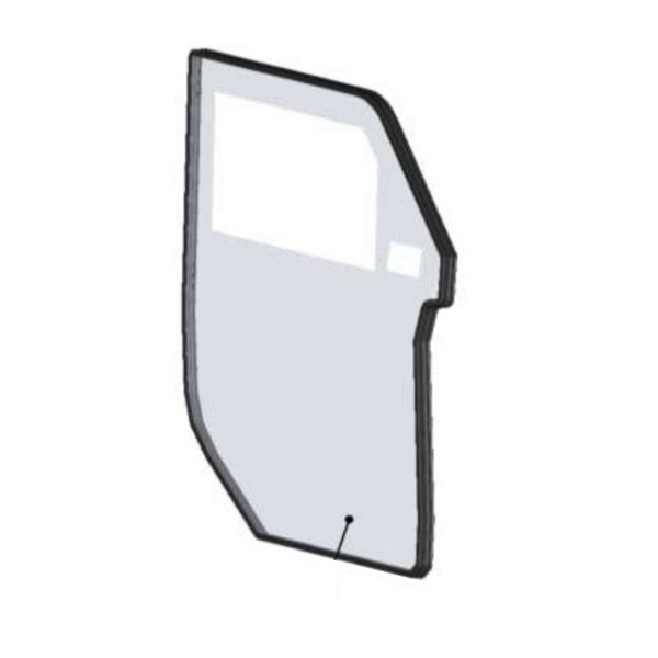 DFK Polycarbonate panel with sealing Right Can-Am Maverick