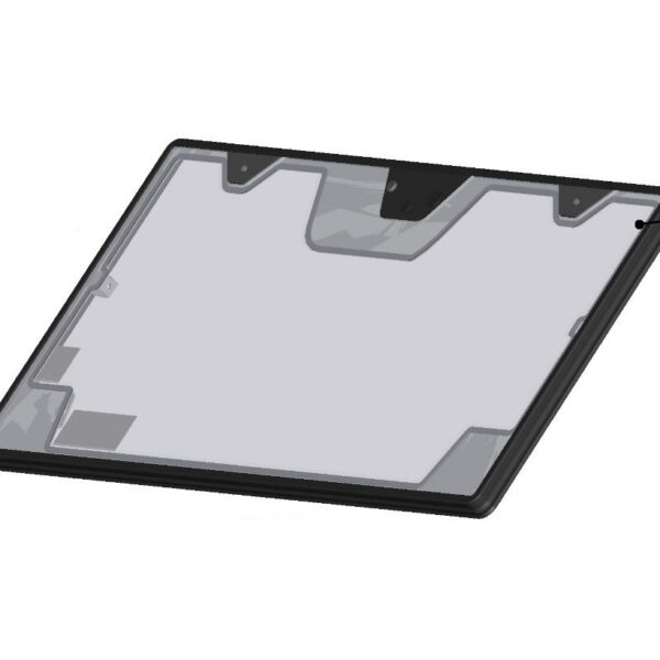 DFK Front glass with sealing (Full tilt-out) Segway Fugleman
