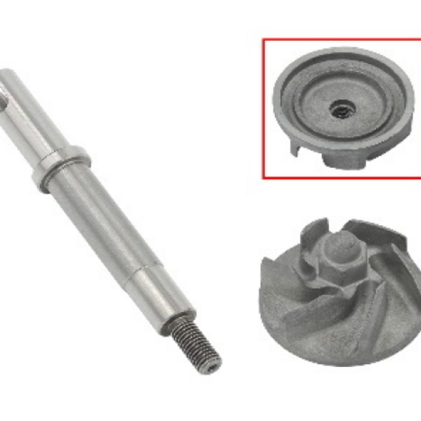 Bronco Waterpump shaft with impeller