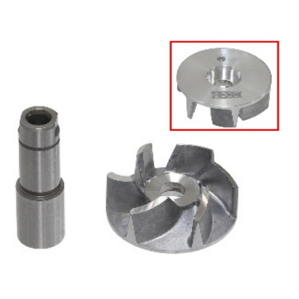 Bronco Waterpump shaft with impeller