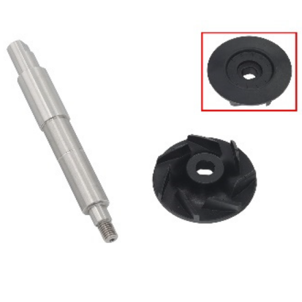 Bronco Waterpump shaft with impeller