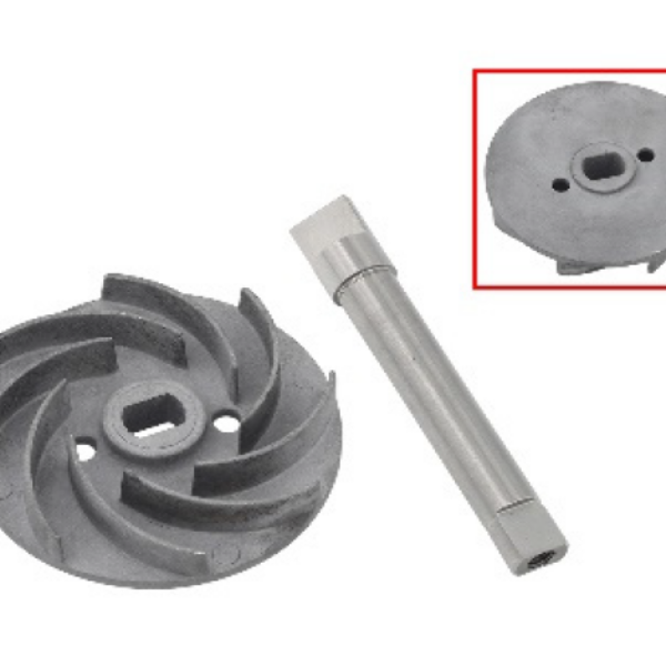 Bronco Waterpump shaft with impeller