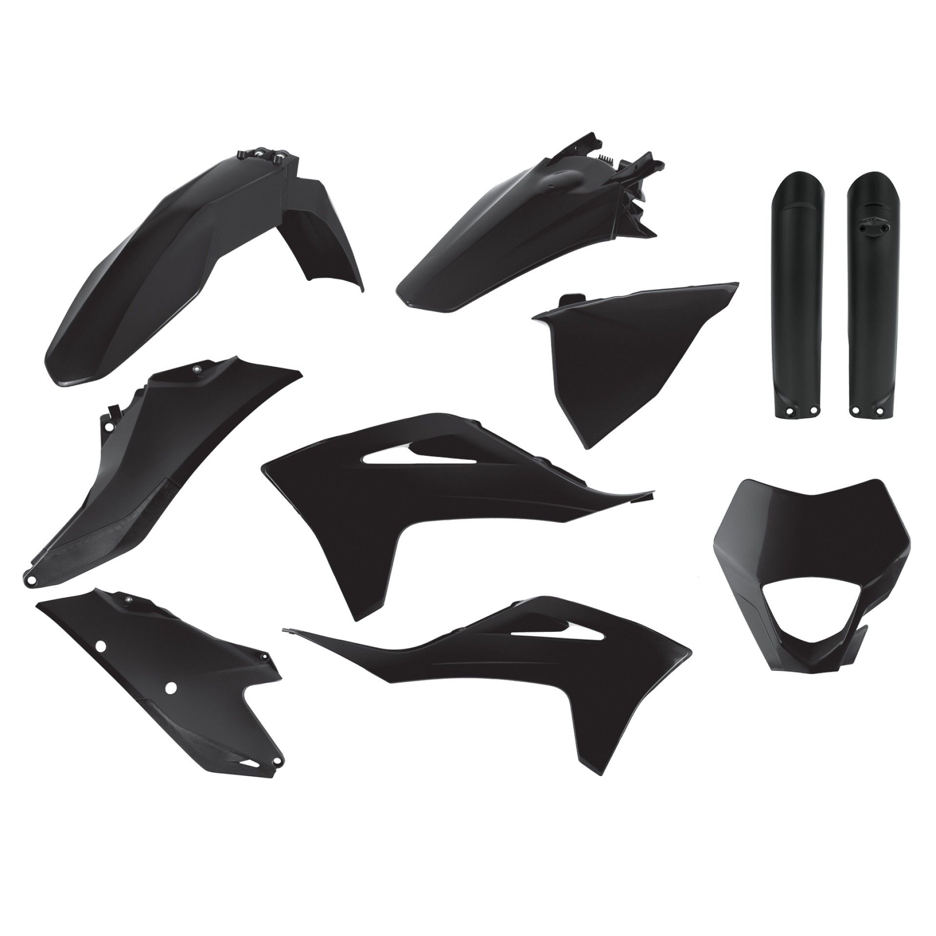 Polisport Full kit enduro Kit EC/ECF/MC/MCF (21-23) Black (1)