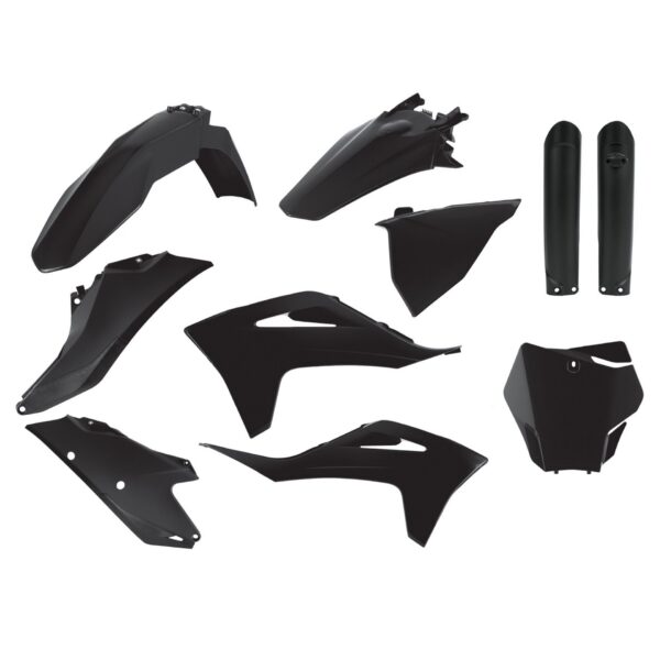 Polisport Full MX Kit GAS GAS MC+F (21-23) Black (1)