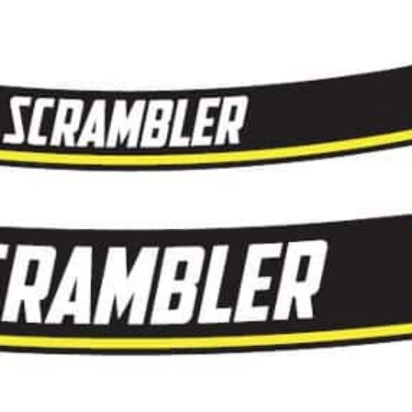 Puig Kit 8 Rim Strips Scrambler C/Yellow