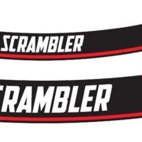 Puig Kit 8 Rim Strips Scrambler C/Red