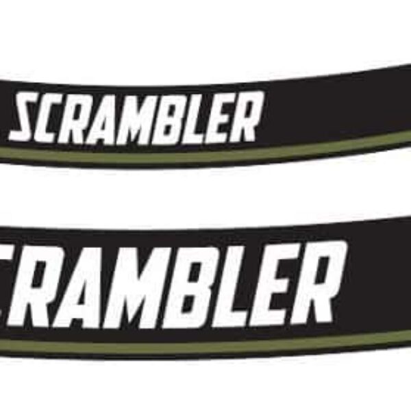 Puig Kit 8 Rim Strips Scrambler C/Green