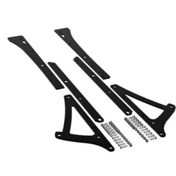 ITEK Rail stiffeners powdercoated black Arctic Cat M 2017- 162